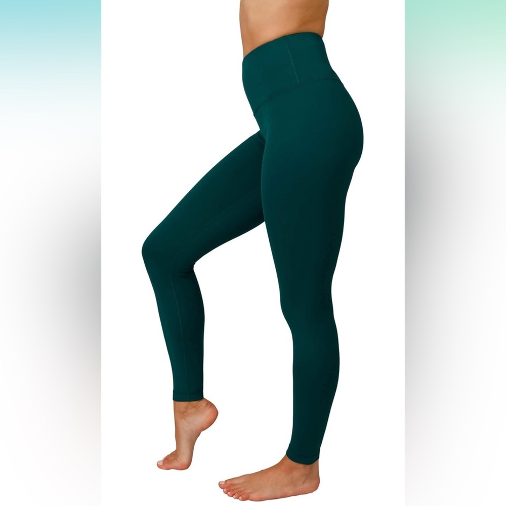 90 Degree By Reflex High‎ Waist Power Flex Tummy Control Leggings Sz M MSRP $70 - Picture 2 of 5